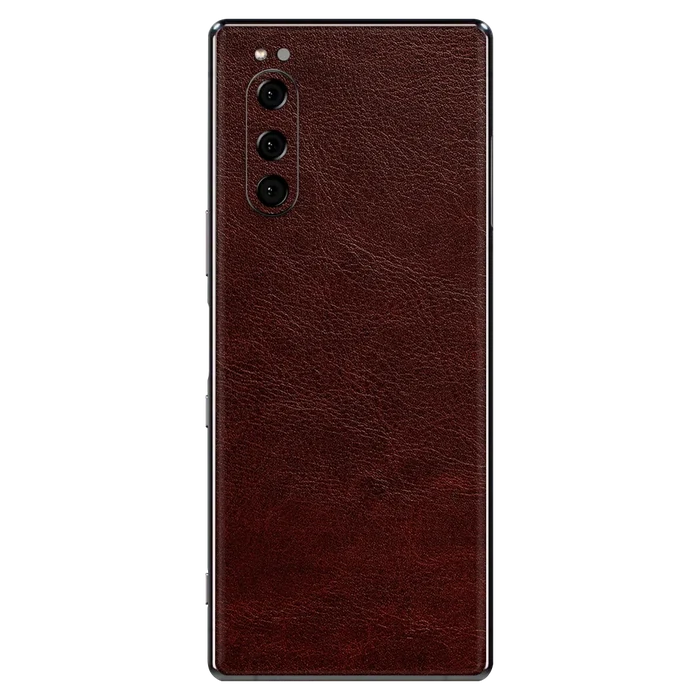 Flat Back / Auburn Leather