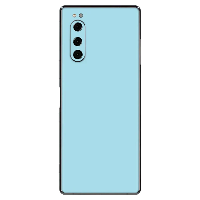 Flat Back / Pastel Blue
