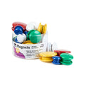 Strong Colorful Round Magnets tub of 30