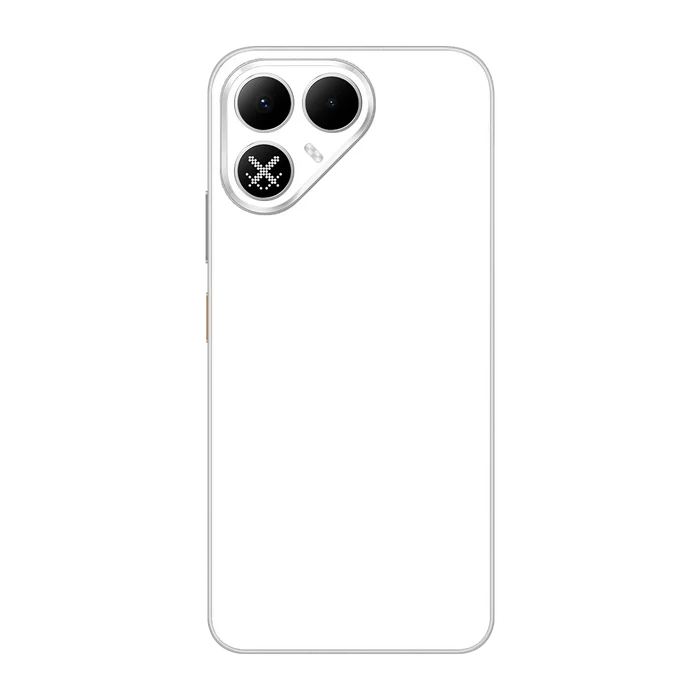 Flat Back / White Matte