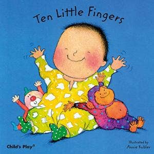 Ten Little Fingers Nursery Rhyme Board Book