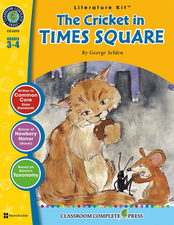 The Cricket in Times Square - Literature Kit Gr. 3-4 Ebook