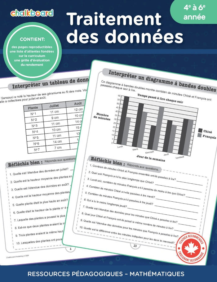 Traitement Des Donnees 4-6 Ebook