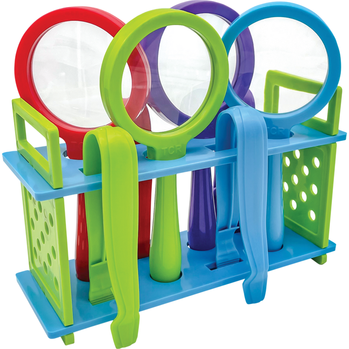 Up-Close Science Magnifying Glasses and Tweezers Activity Se