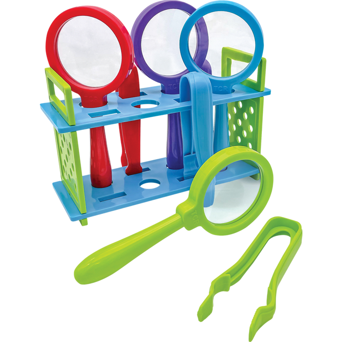 Up-Close Science Magnifying Glasses and Tweezers Activity Se