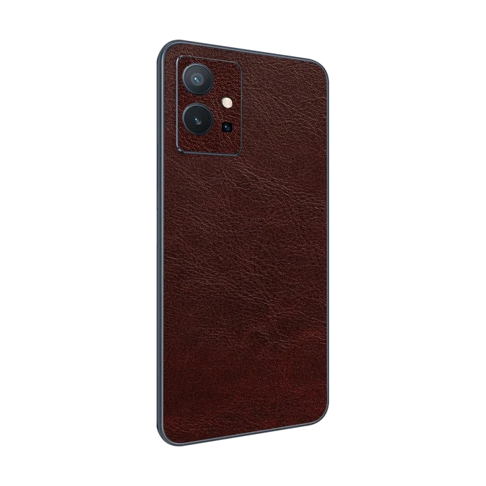 Flat Back / Auburn Leather