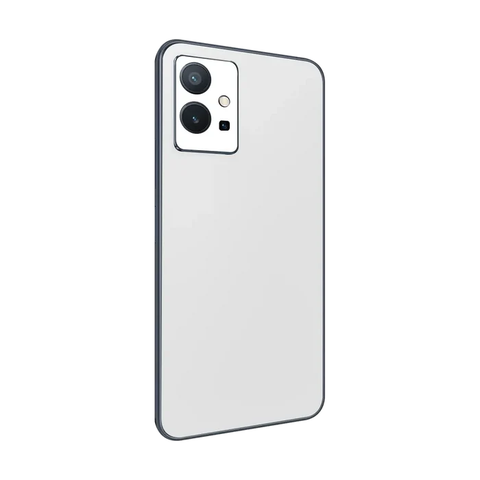 Flat Back / White Matte