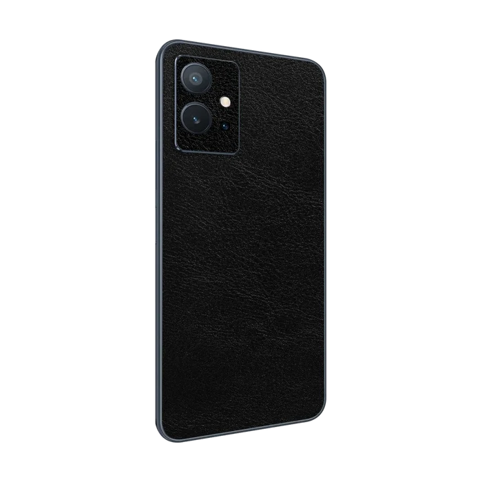 Flat Back / Obsidian Leather