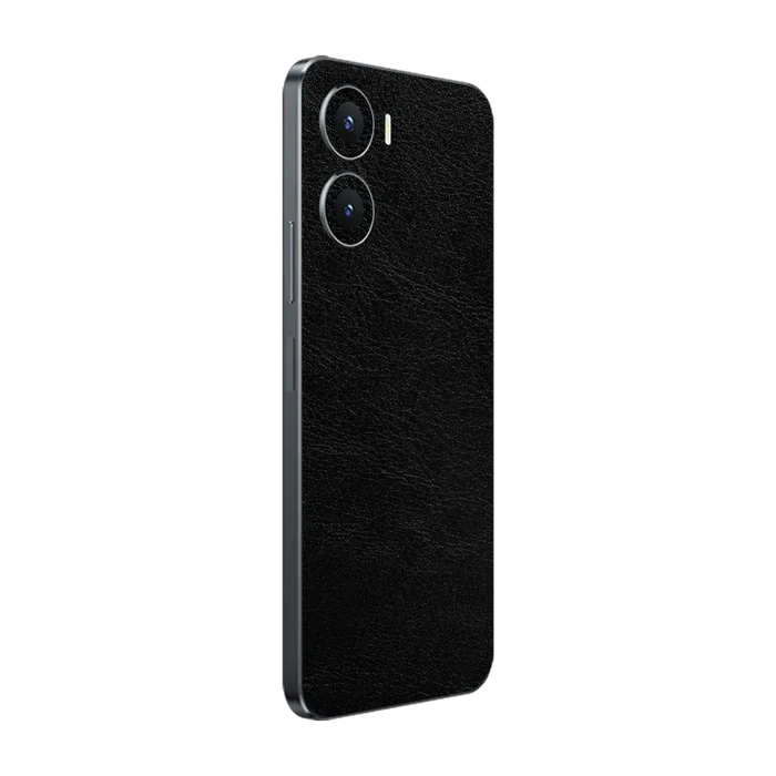 Flat Back / Obsidian Leather