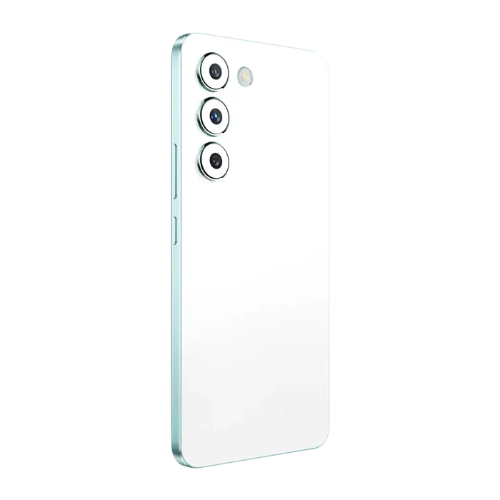 Flat Back / White Matte
