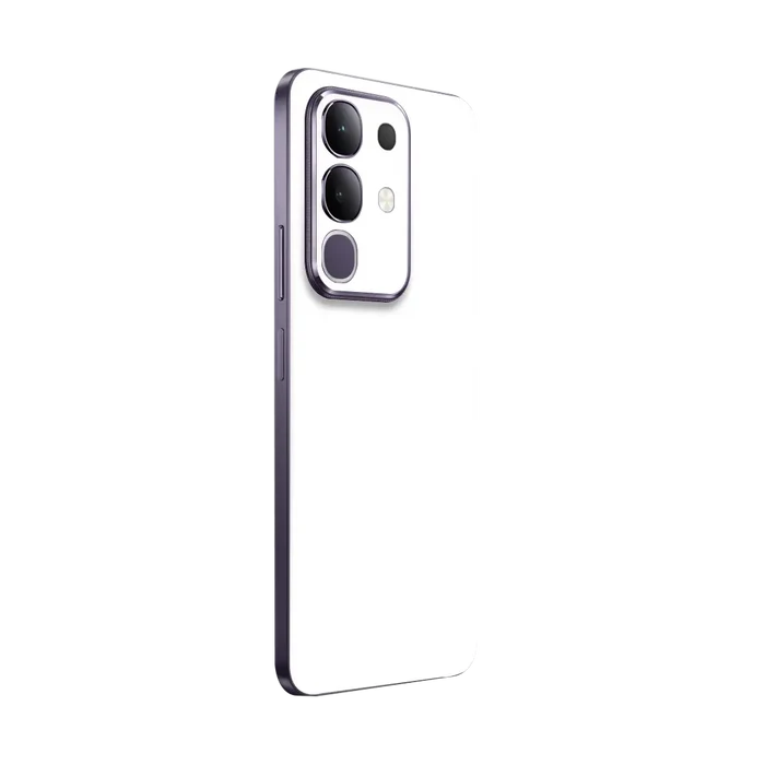 Flat Back / White Matte