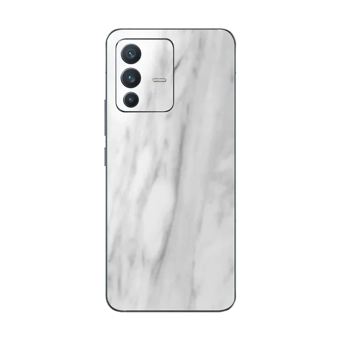 Flat Back / White Marble