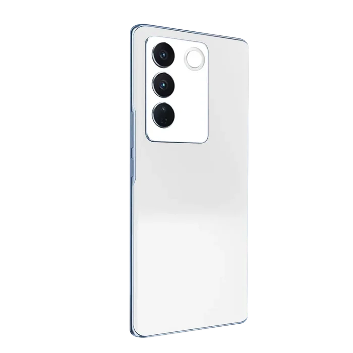 Flat Back / White Matte
