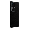Flat Back / Obsidian Leather