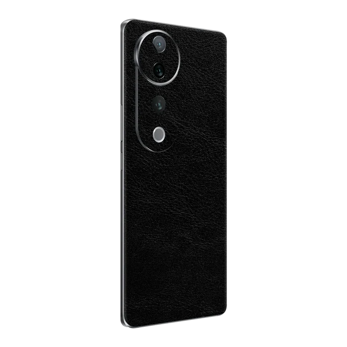 Flat Back / Obsidian Leather