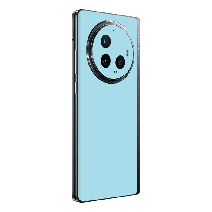 Flat Back / Pastel Blue