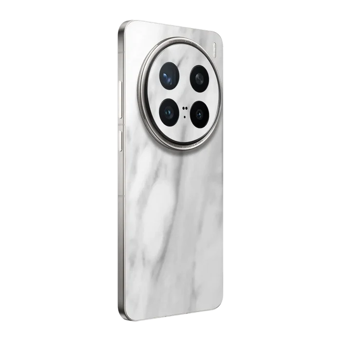 Flat Back / White Marble