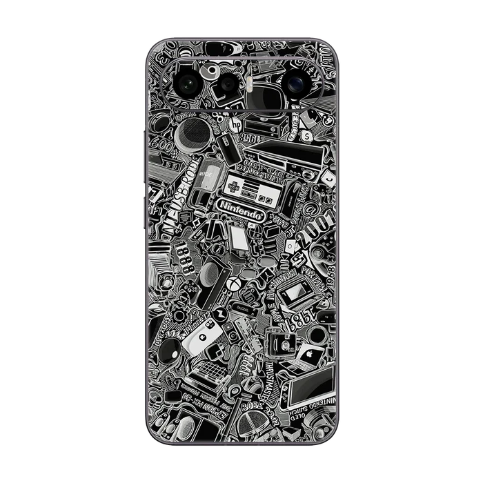 Flat Back / Tech Camo Dark