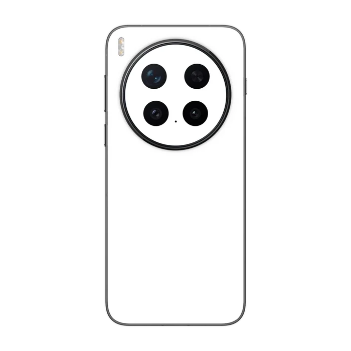 Flat Back / White Matte