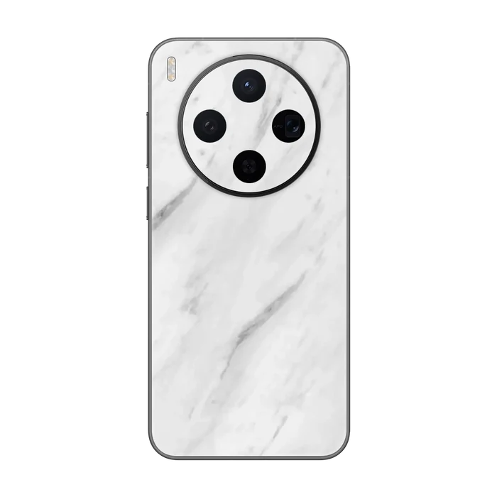 Flat Back / White Marble
