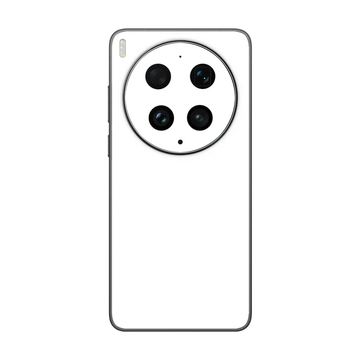 Flat Back / White Matte