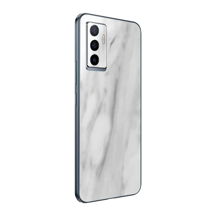 Flat Back / White Marble