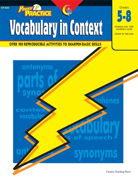 Vocabulary In Context Power Practice Series Ebook