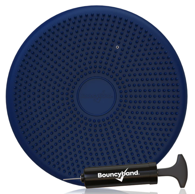Wiggle Seat Big Sensory Cushion-Blue 33cm