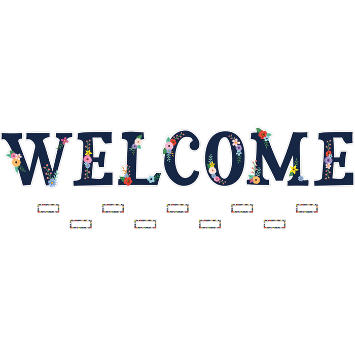 Wildflowers Welcome Bulletin Board