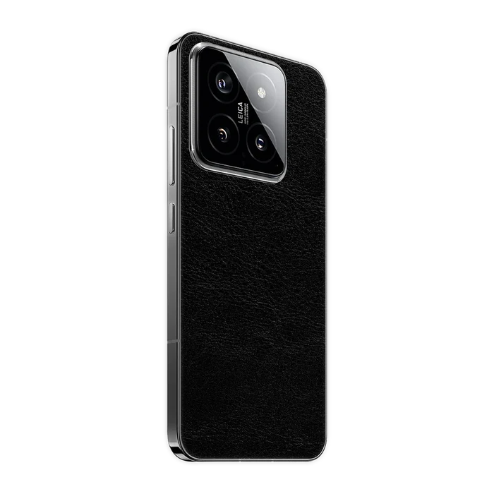 Flat Back / Obsidian Leather
