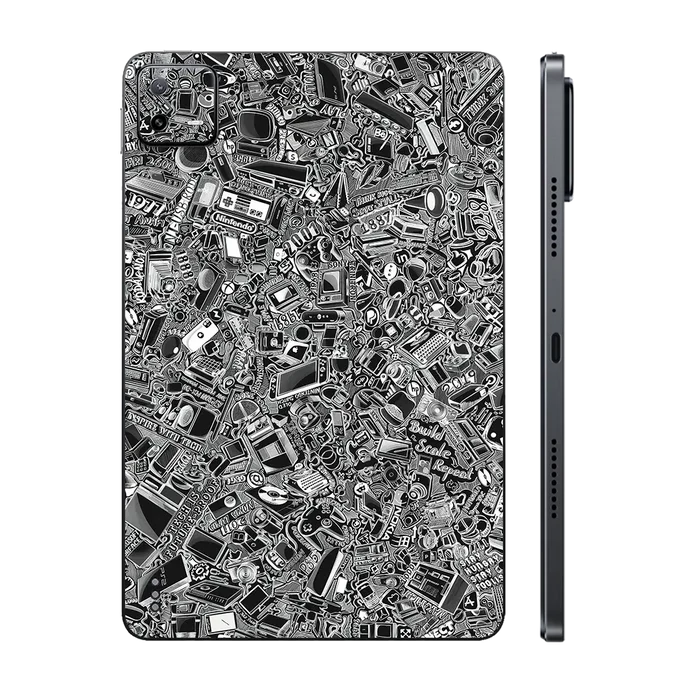 Flat Back / Tech Camo Dark