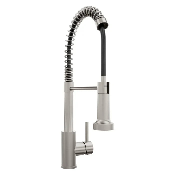 ZLINE Rubicon Pull Down Spring Spray Wand Kitchen Faucet, RBCN2-KF-BN09K